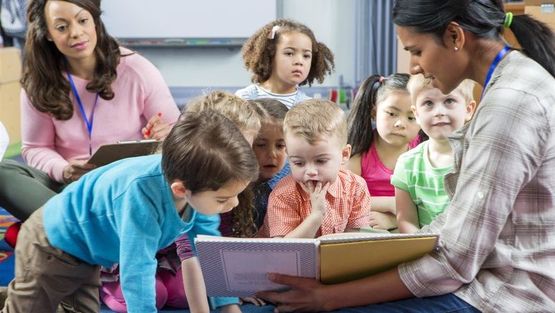 Reading with children